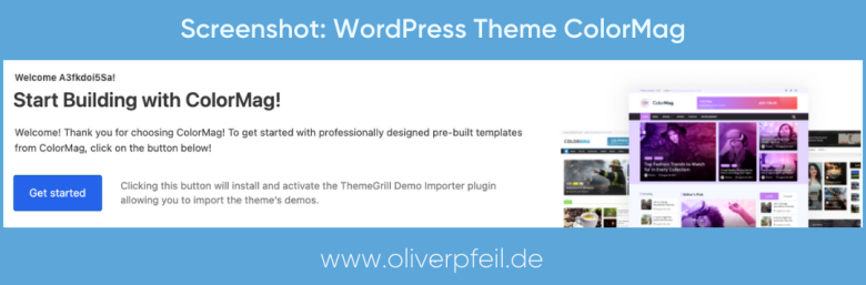 WordPress Theme ColorMag