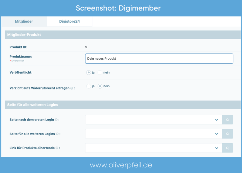 Digimember WordPress-Plugin