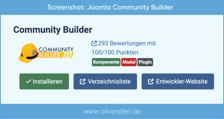 Joomla Community Builder