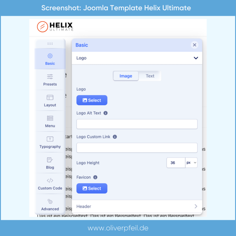 Joomla Template Helix Ultimate