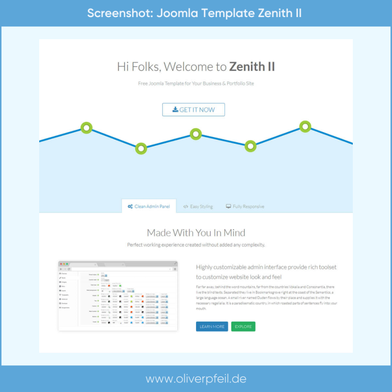Joomla Template Zenith 2