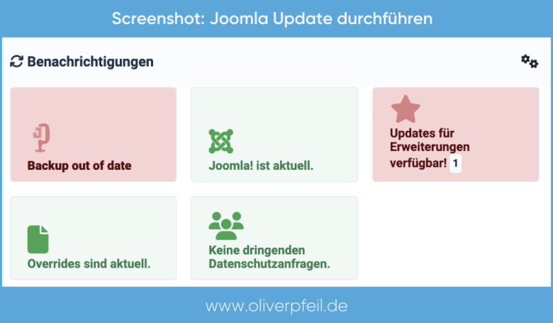 Joomla Update