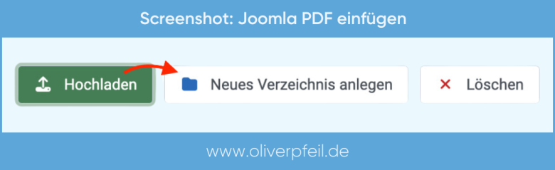 Joomla PDF einfügen