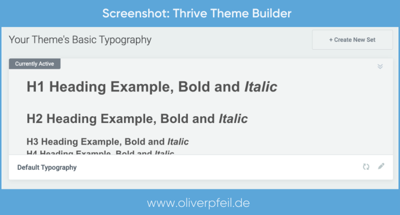 Thrive Theme Builder (Deutsch)