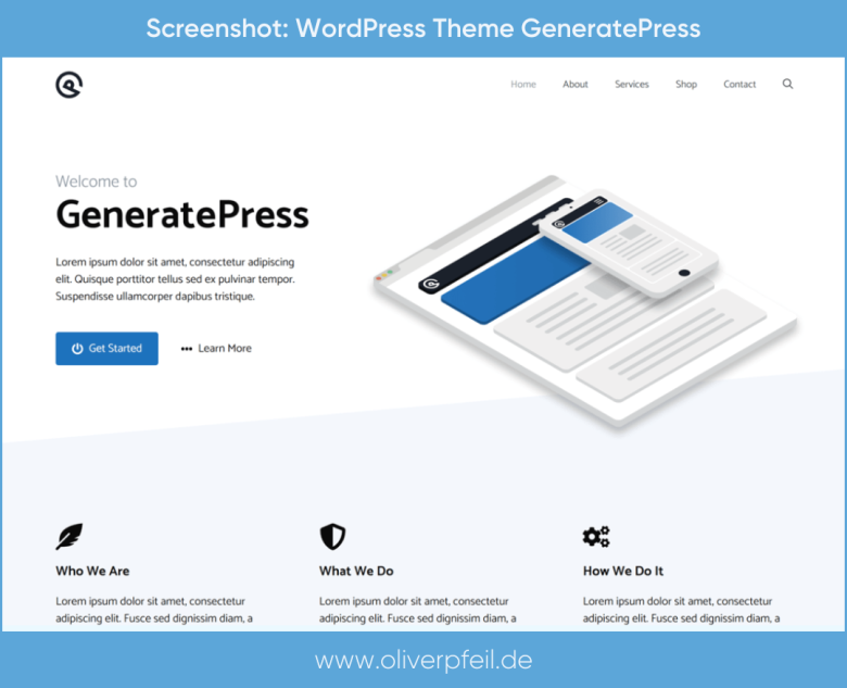 WordPress Theme GeneratePress