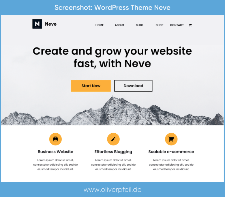 WordPress Theme Neve
